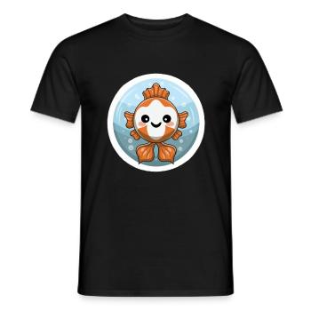 Clownfisch-Liebhaber - Männer T-Shirt - Schwarz - Vorne - AI Model Male 178 light (178cm)