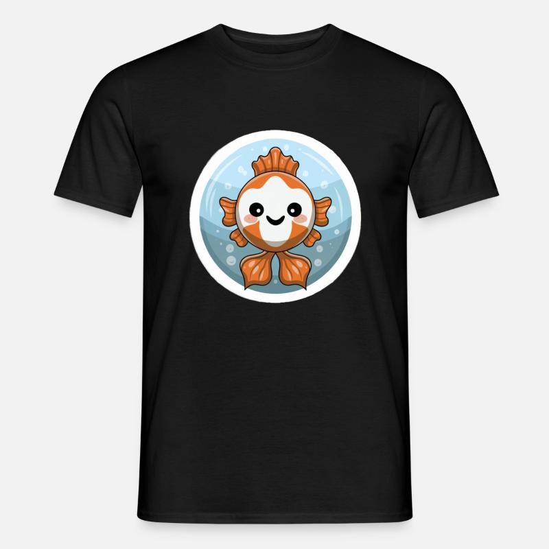 Clownfisch-Liebhaber - Männer T-Shirt - Schwarz