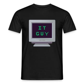 CRT - Computer Science - Men's T-Shirt - black - Front - AI Model Male 178 light (178cm)
