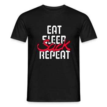 EPSR - Men's T-Shirt - black - Front - AI Model Male 178 light (178cm)