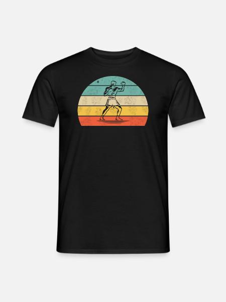 Match de boxe Boxer - T-shirt homme - noir