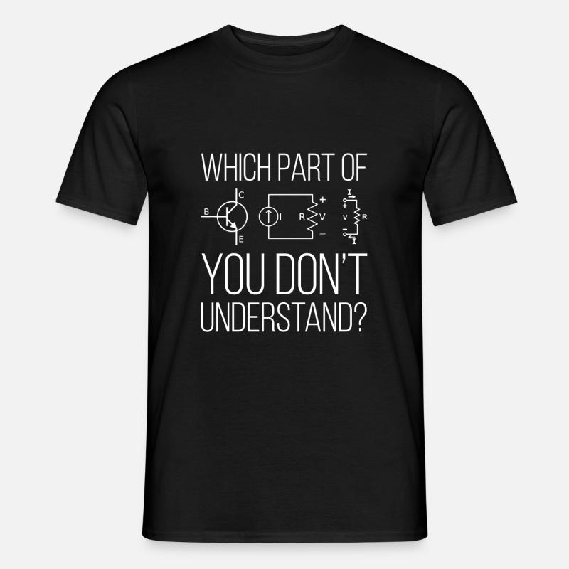 electrical engineer electrical engineering Men’s T-shirt