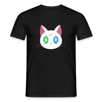 Chat drôle - T-shirt homme - noir - Devant - AI Model Male 178 light (178cm)