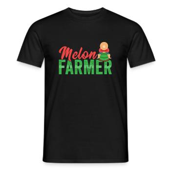 Watermelon Farmer - Männer T-Shirt - Schwarz - Vorne - AI Model Male 178 light (178cm)