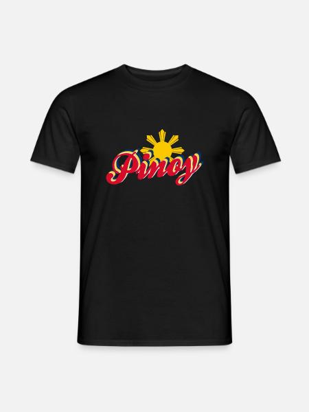 Philippines - Pinoy - Men's T-Shirt - black