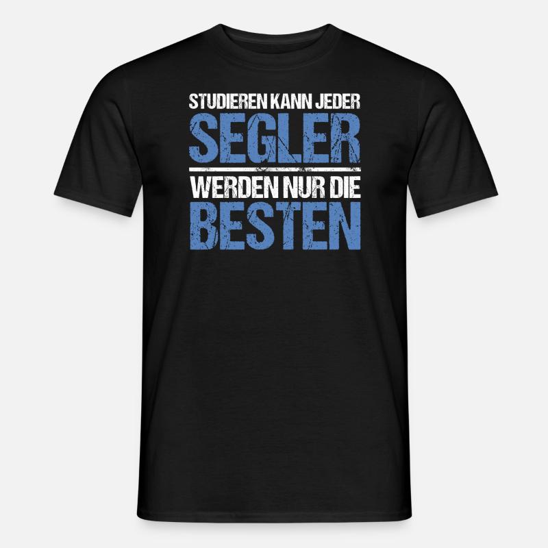 Alle kan studere - Sailor Edition - T-skjorte herre - svart