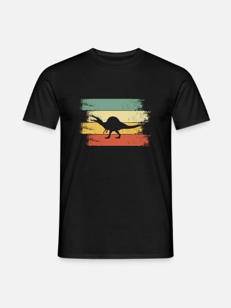 dinosaure - T-shirt homme - noir