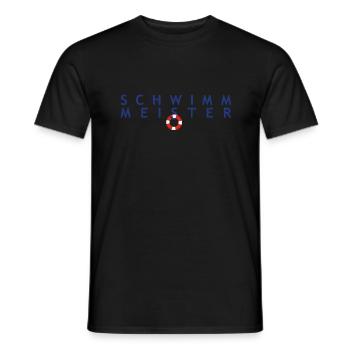 Schwimmmeister 9 - Männer T-Shirt - Schwarz - Vorne - AI Model Male 178 light (178cm)