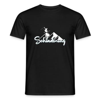 Schladming - T-shirt homme - noir - Devant - AI Model Male 178 light (178cm)