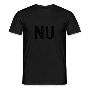 Nu I Ja zu Sachsen I Stolzer Sachse I Geschenk - Männer T-Shirt - Schwarz - Vorne - AI Model Male 178 light (178cm)