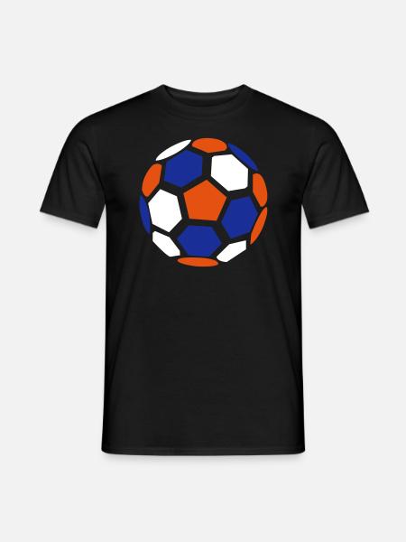 Frankreich Ball - Männer T-Shirt - Schwarz