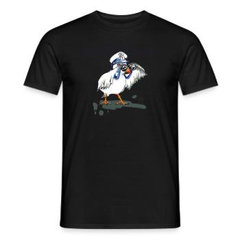 moewe kuestenwache - Männer T-Shirt - Schwarz - Vorne - AI Model Male 178 light (178cm)
