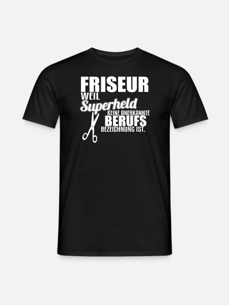 Coiffeur coiffeur - T-shirt homme - noir