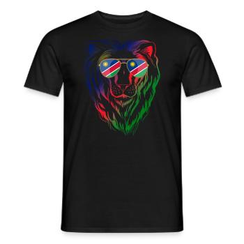Namibia - Männer T-Shirt - Schwarz - Vorne - AI Model Male 178 light (178cm)