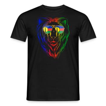 Neukaledonien - Männer T-Shirt - Schwarz - Vorne - AI Model Male 178 light (178cm)