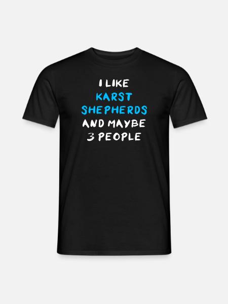 Karst Shepherd - Männer T-Shirt - Schwarz