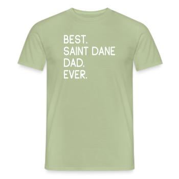 Saint Dane Dad - Men's T-Shirt - sage - Front - AI Model Male 178 light (178cm)