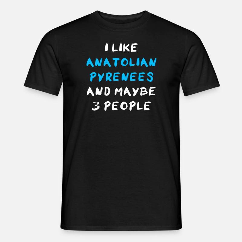 Anatolian Pyrenees - Männer T-Shirt - Schwarz