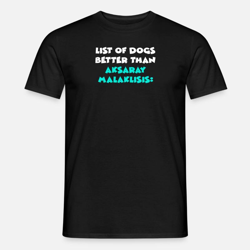Aksaray Malaklisis - Männer T-Shirt - Schwarz