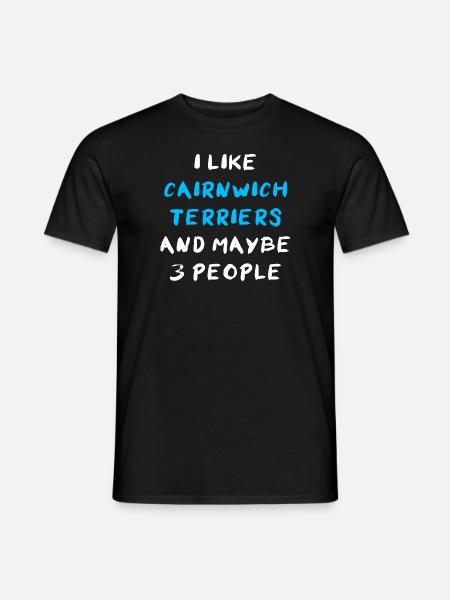 Cairnwich Terrier - T-shirt homme - noir