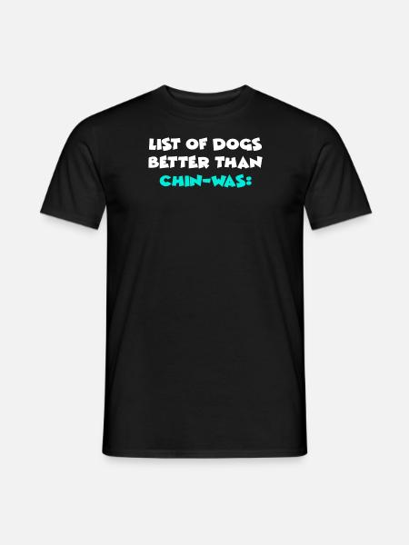 Chin-Was - T-shirt homme - noir