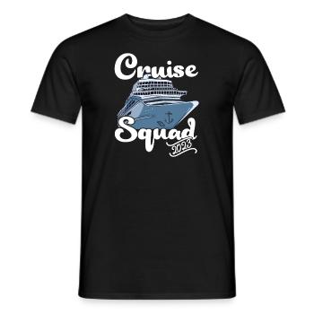 Cruise Ship Cruise Squad 2023 Cruise - T-shirt homme - noir - Devant - AI Model Male 178 light (178cm)