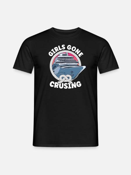 Croisière Girls Gone Croisière - T-shirt homme - noir