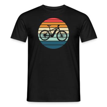 E-Bike Cyclist Cadeau Vélo Cycliste - T-shirt homme - noir - Devant - AI Model Male 178 light (178cm)