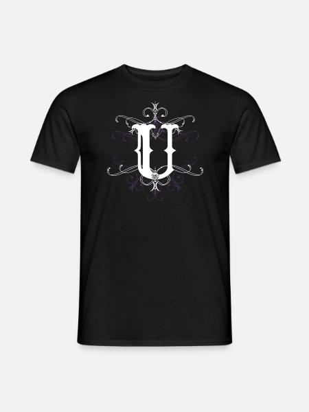 Letter U Letter U - Men's T-Shirt - black
