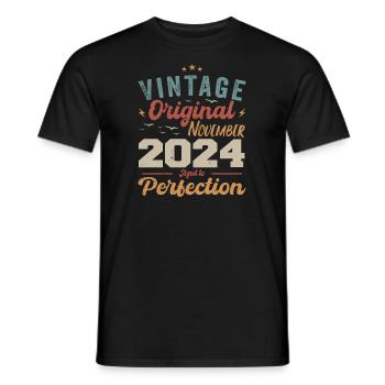 Légendaire depuis novembre 2024 - 2024 - T-shirt homme - noir - Devant - AI Model Male 178 light (178cm)