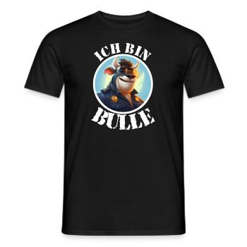 Verbeamtung Geschenk Polizei - Männer T-Shirt - Schwarz - Vorne - AI Model Male 178 light (178cm)