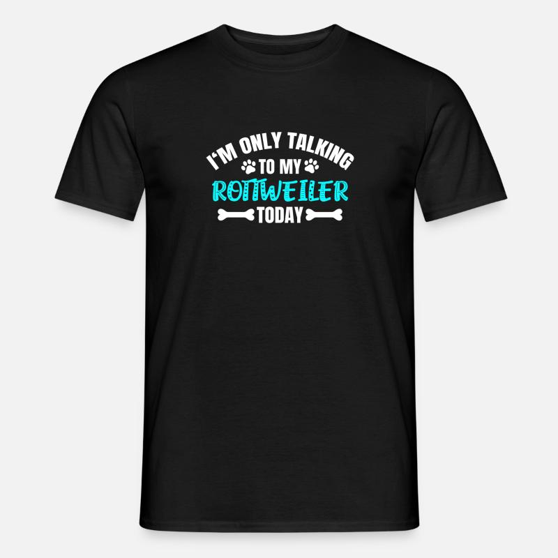Rottweiler - Männer T-Shirt - Schwarz
