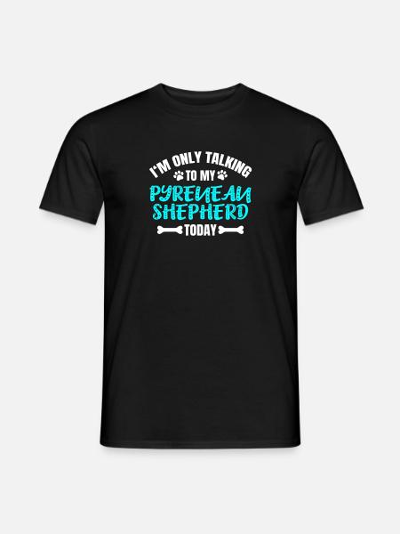 Pyrenean Shepherd Pyrenäenschäferhund - Men's T-Shirt - black