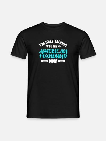 American Foxhound Owner Owner - Men's T-Shirt - black