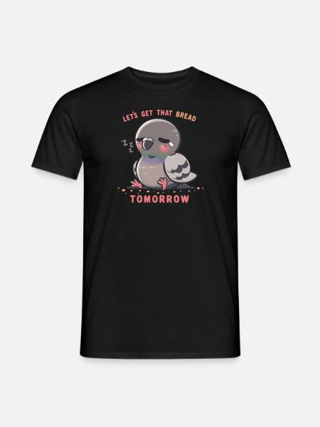 Obtenez ce pain demain - T-shirt homme - noir