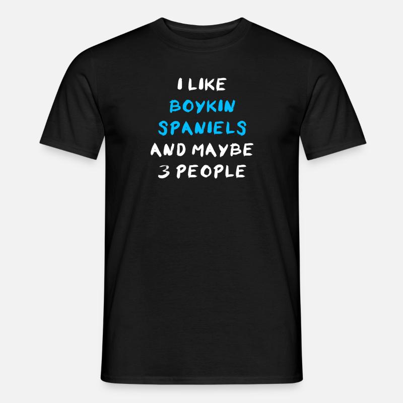 Boykin Spaniel - Männer T-Shirt - Schwarz