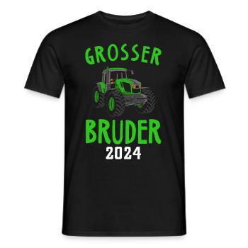 Big Brother 2024 - Men's T-Shirt - black - Front - AI Model Male 178 light (178cm)