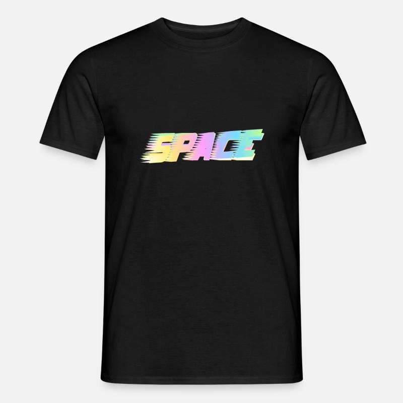 Space - Männer T-Shirt - Schwarz