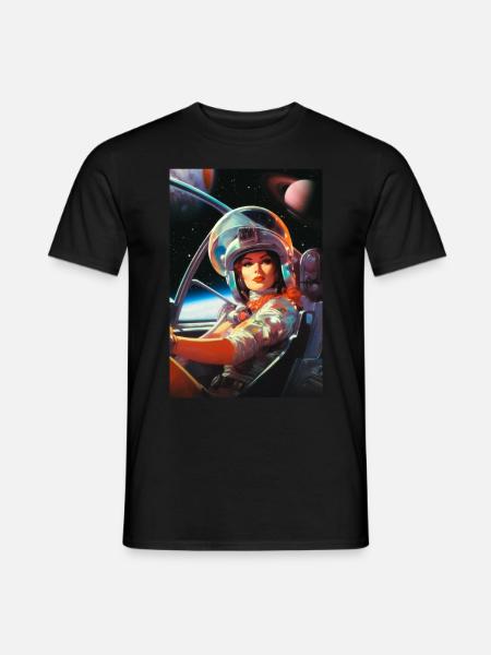Next Stop Mars - Men's T-Shirt - black