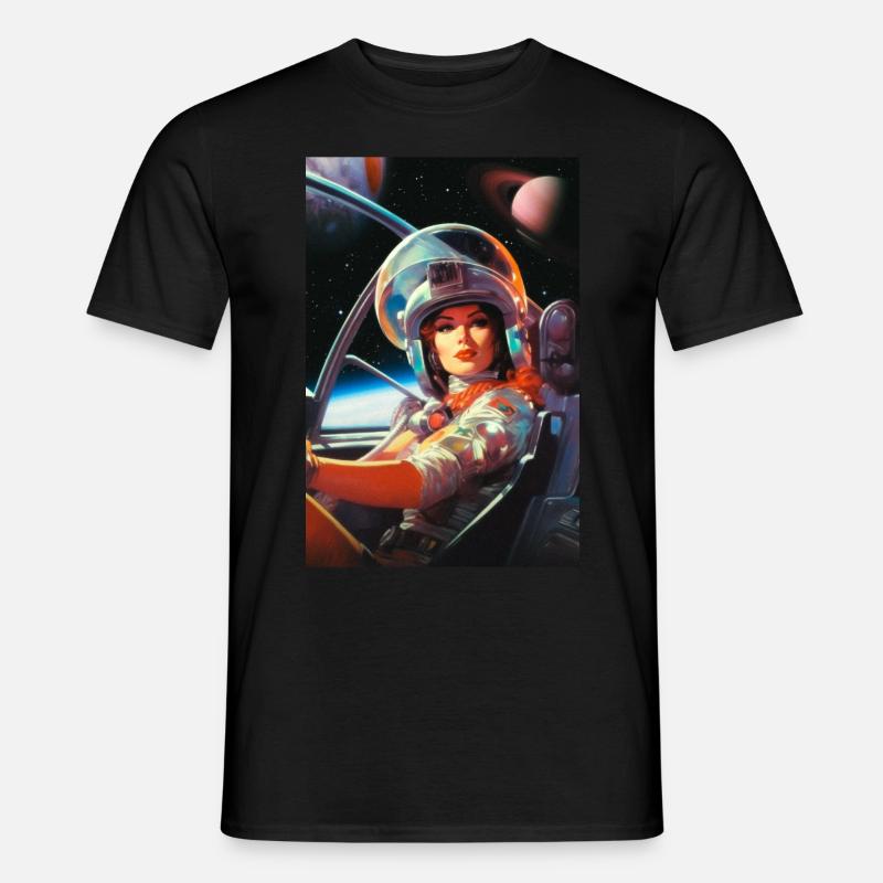 Nächster Halt Mars - Männer T-Shirt - Schwarz