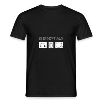 DJ Djing Geschenk Deejay Discjockey DJ Deejay - Männer T-Shirt - Schwarz - Vorne - AI Model Male 178 light (178cm)