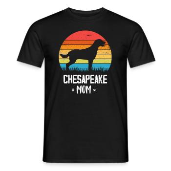 Chesapeake Bay Retriever - Männer T-Shirt - Schwarz - Vorne - AI Model Male 178 light (178cm)
