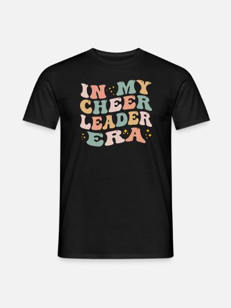 In meiner Cheerleader-Ära - Männer T-Shirt - Schwarz
