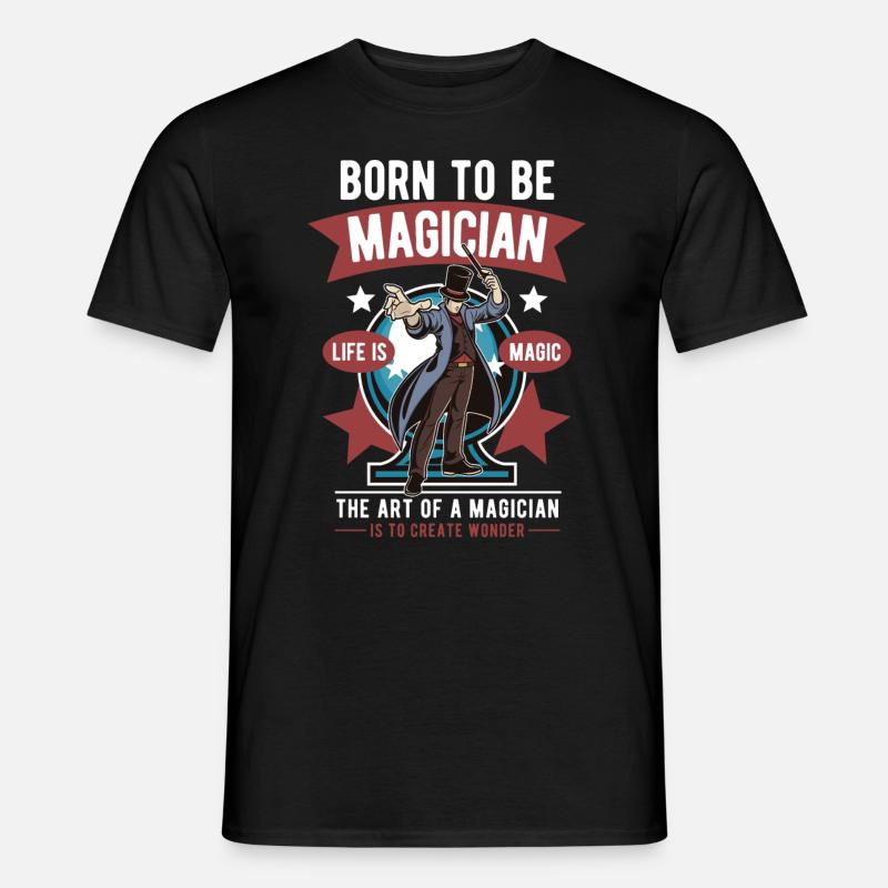wizard - Men’s T-shirt - black
