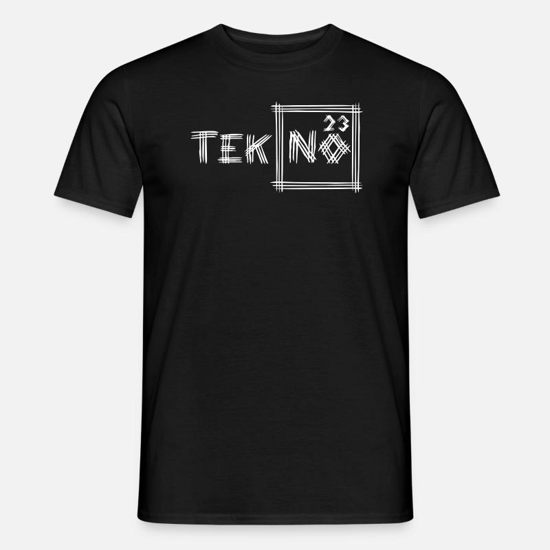 Tekno 23 - Männer T-Shirt - Schwarz