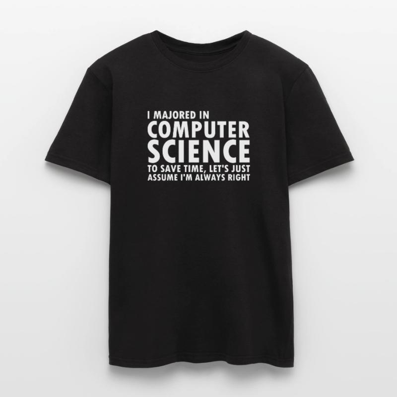 Informatik Abschluss Informatiker Programmierer Männer T-Shirt