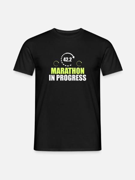 Marathon - Men's T-Shirt - black