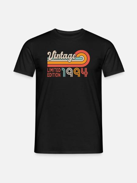 1994 anniversaire Né en 1994 - T-shirt homme - noir