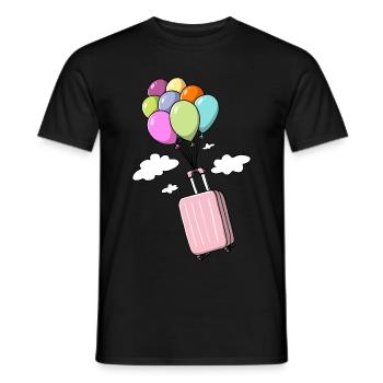Vacances / Voyage - T-shirt homme - noir - Devant - AI Model Male 178 light (178cm)