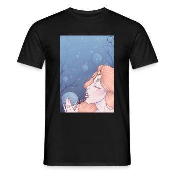 Siren (Odiana) - Men's T-Shirt - black - Front - AI Model Male 178 light (178cm)